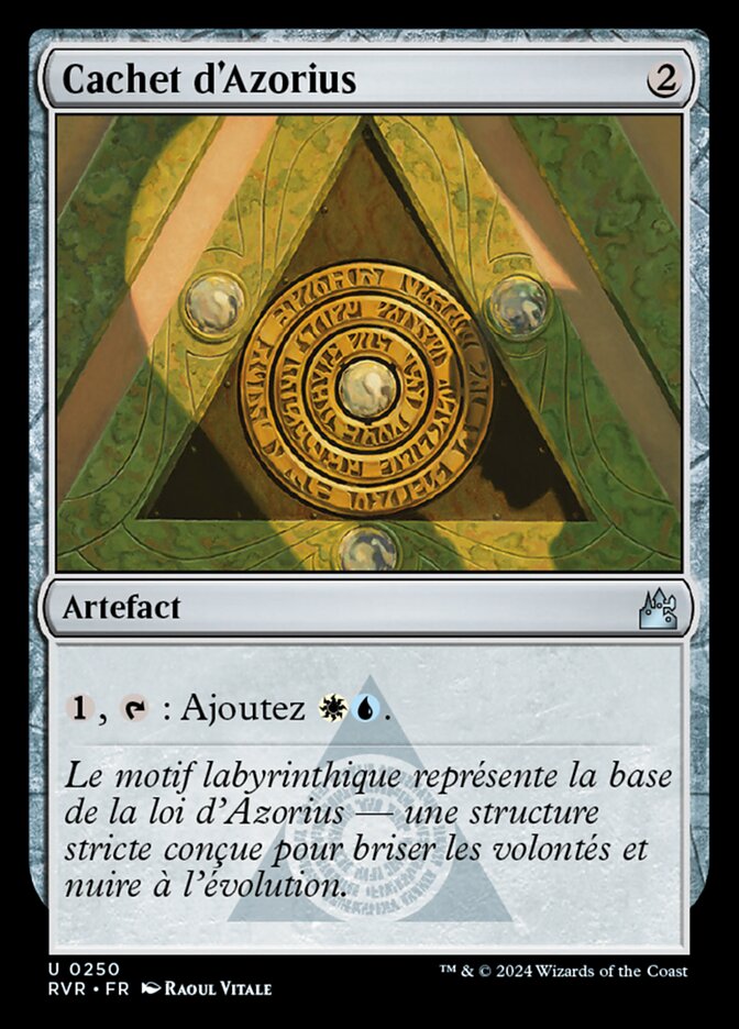 image Cachet d'Azorius