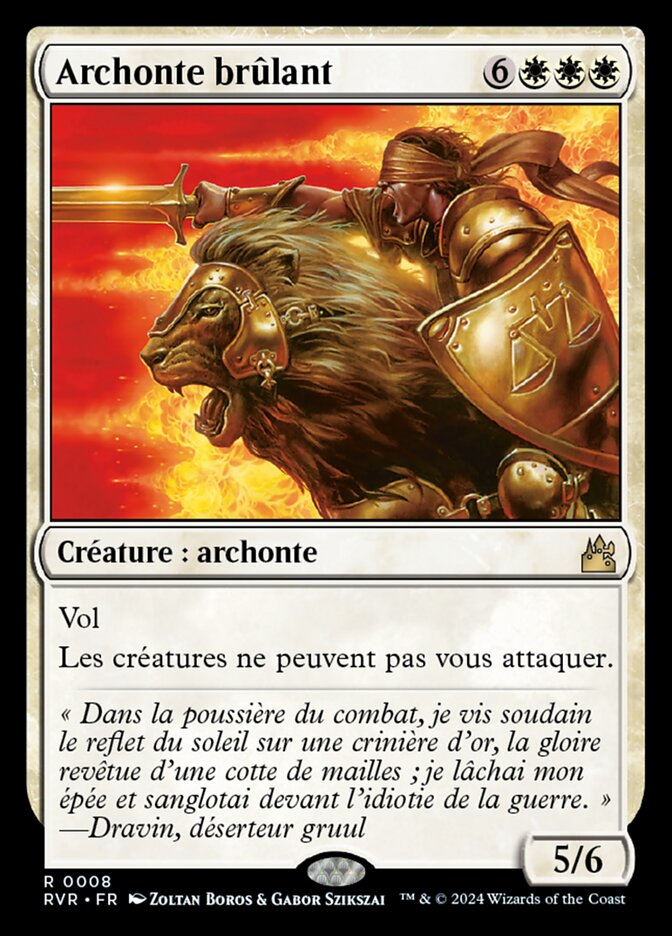 image Archonte brûlant