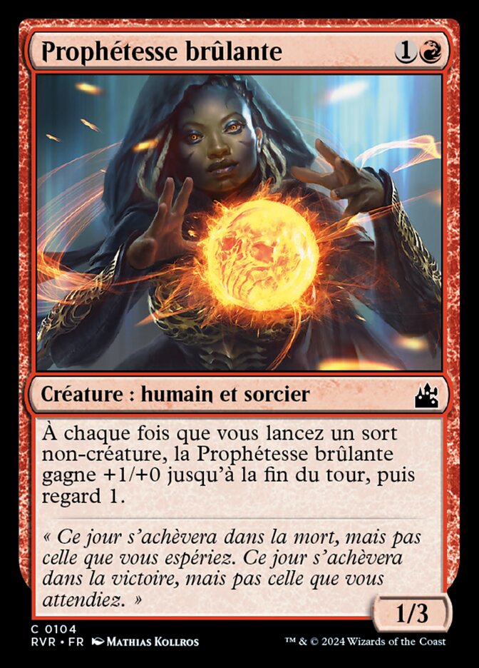 image Prophétesse brûlante