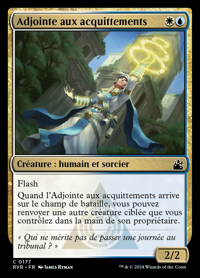 image Adjointe aux acquittements