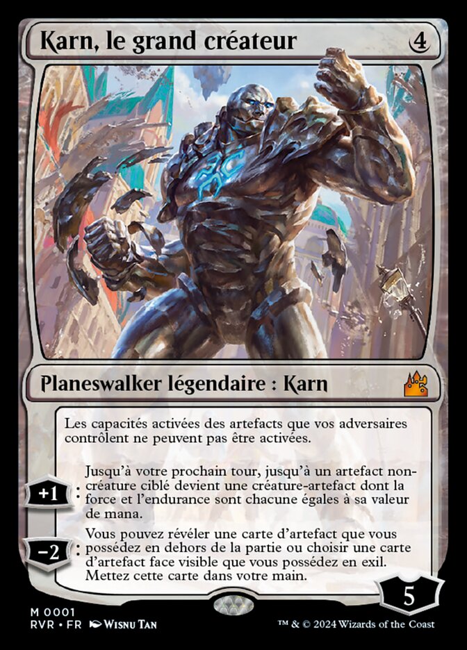 image Karn, le grand créateur