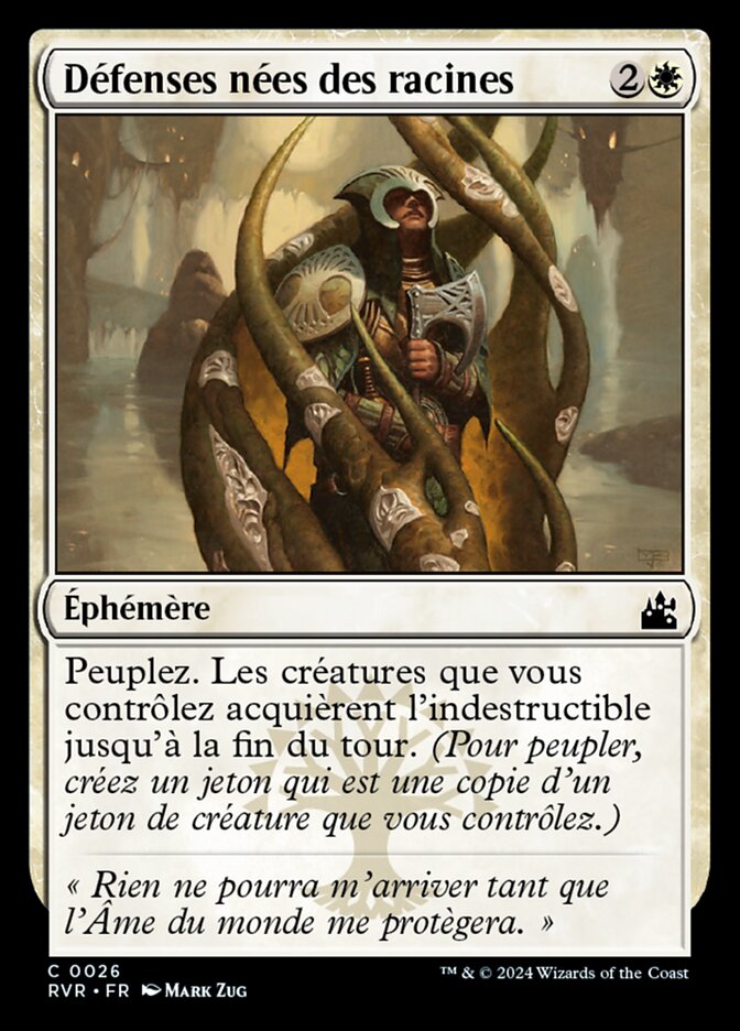 image Défenses nées des racines