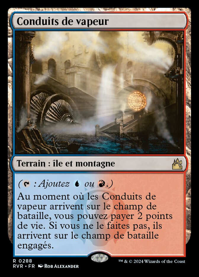 image Conduits de vapeur