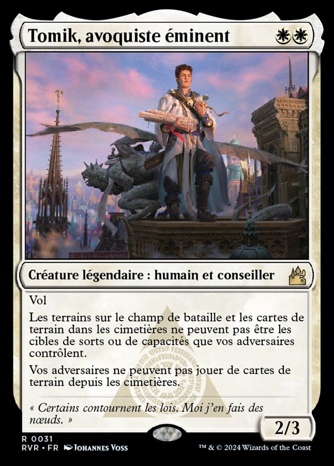 image Tomik, avoquiste éminent