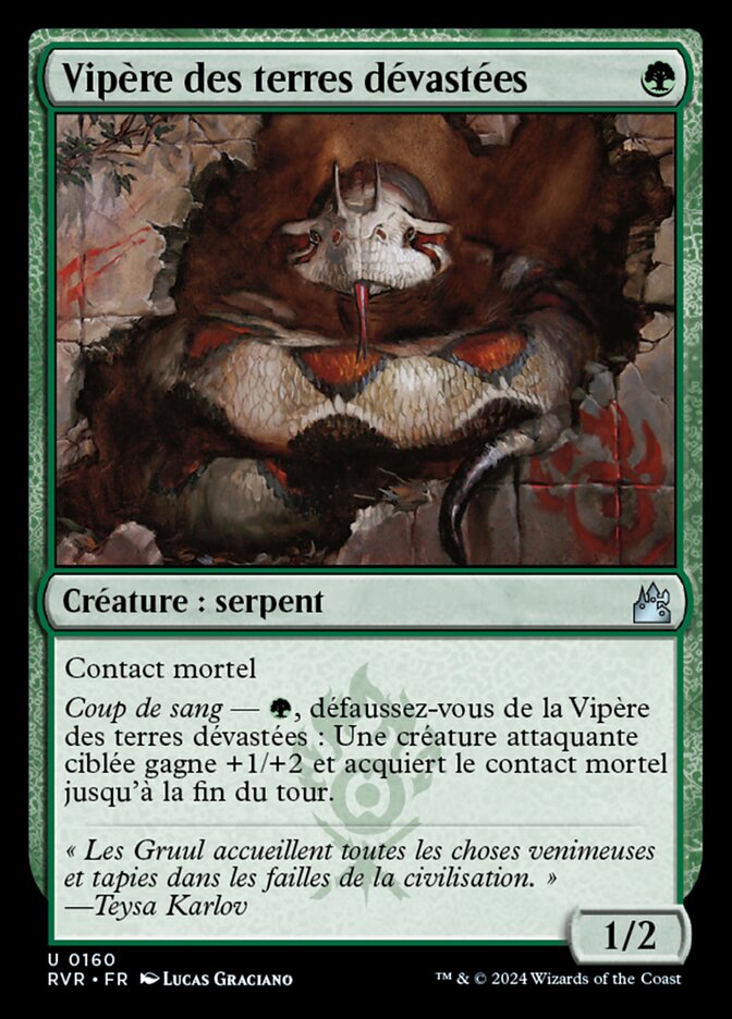 image Vipère des terres dévastées