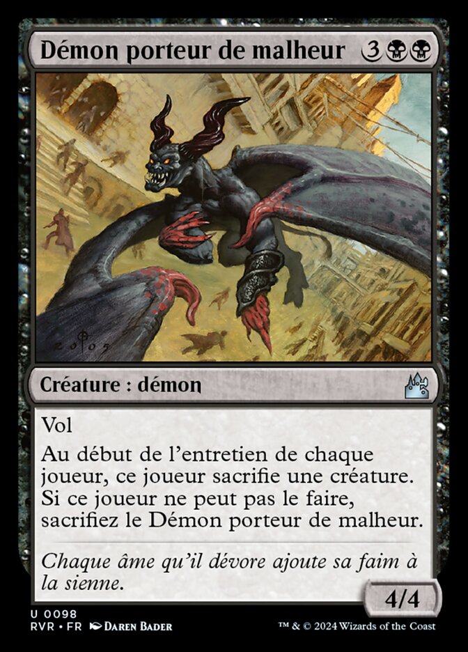 image Démon porteur de malheur