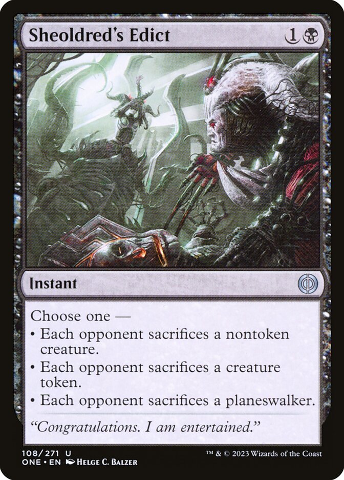 image Sheoldred's Edict