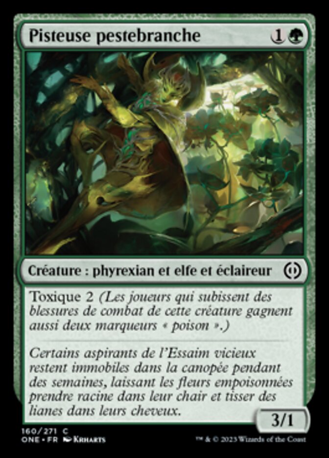 image Pisteuse pestebranche