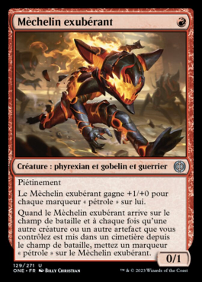 image Mèchelin exubérant