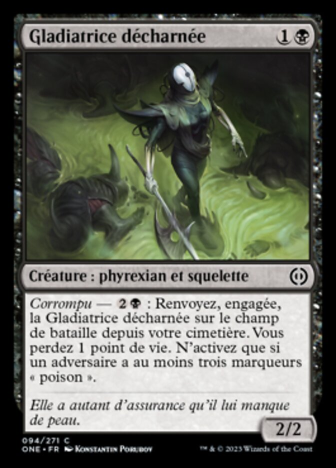 image Gladiatrice décharnée