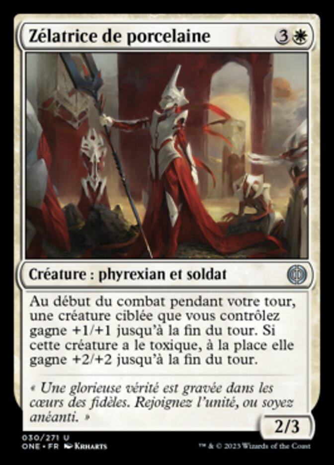image Zélatrice de porcelaine