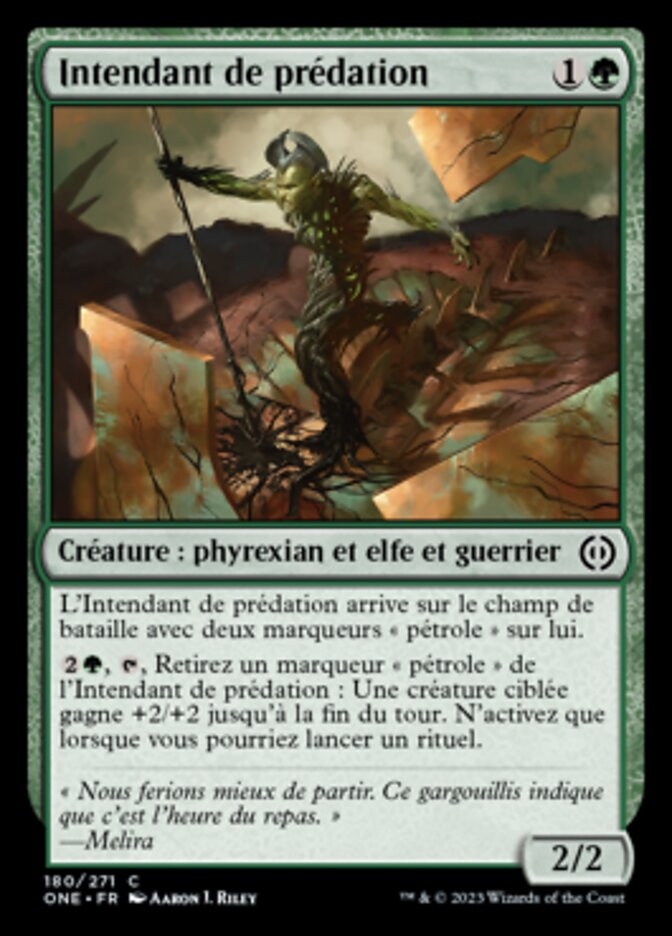image Intendant de prédation