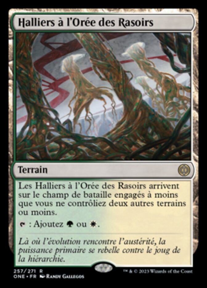 image Halliers à l'Orée des Rasoirs