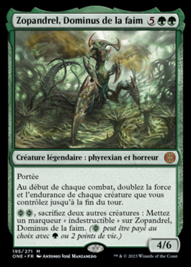 image Zopandrel, Dominus de la faim