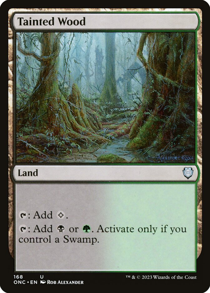image Tainted Wood