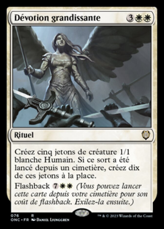 image Dévotion grandissante
