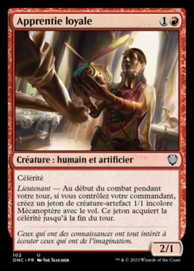image Apprentie loyale