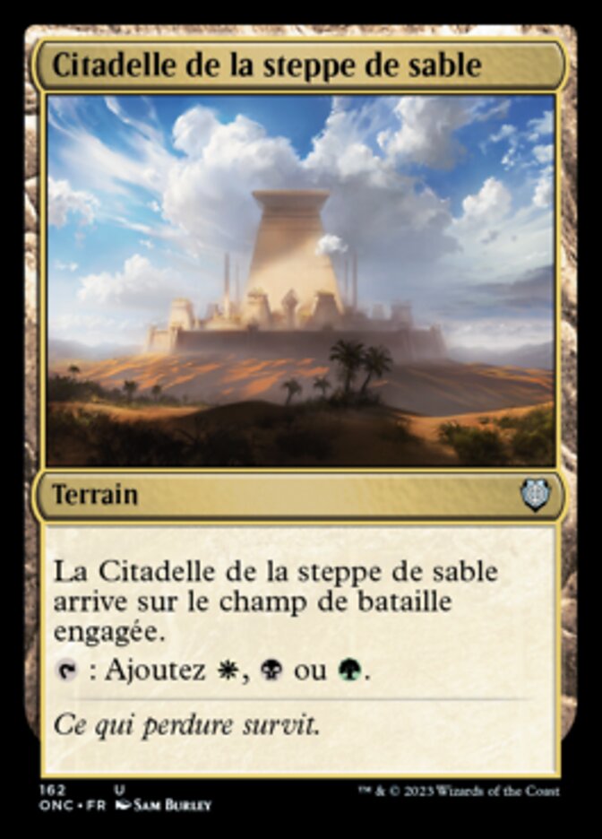 image Citadelle de la steppe de sable