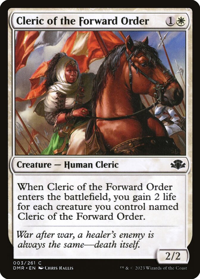 image Cleric of the Forward Order