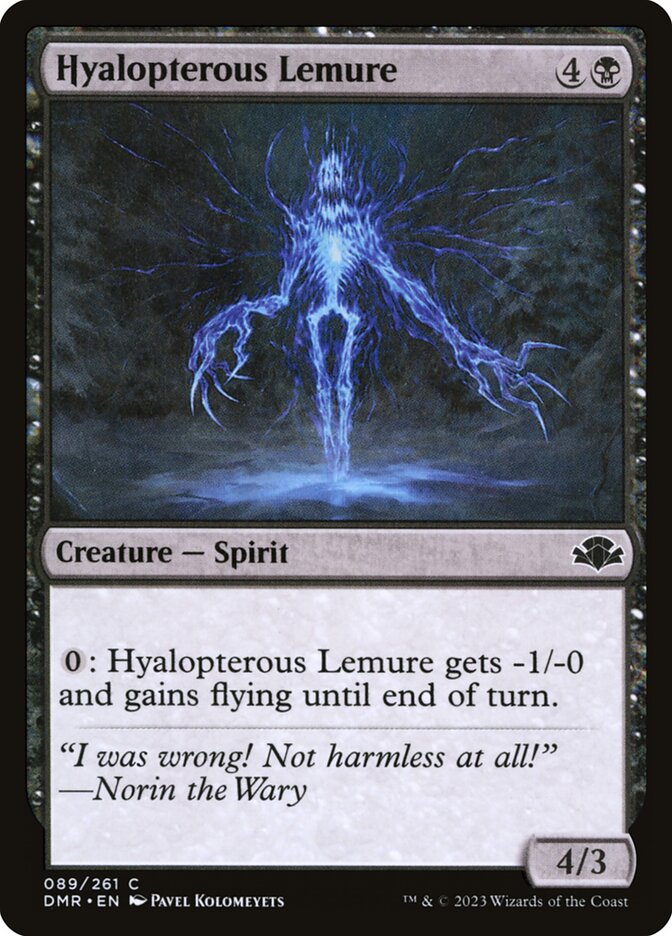 image Hyalopterous Lemure