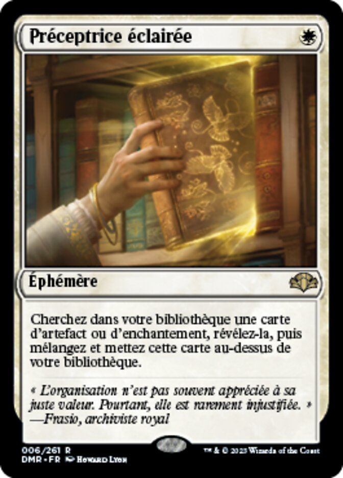 image Préceptrice éclairée