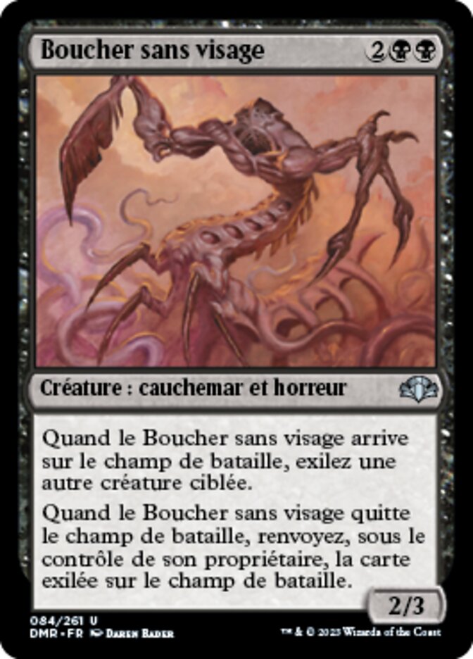 image Boucher sans visage