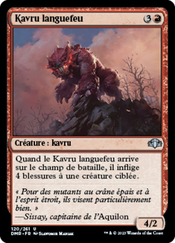 image Kavru languefeu