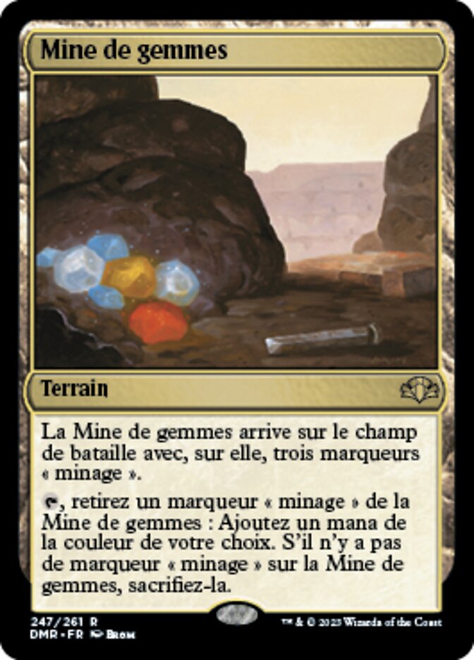 image Mine de gemmes