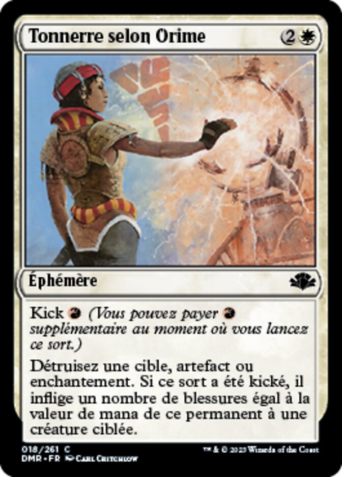 image Tonnerre selon Orime