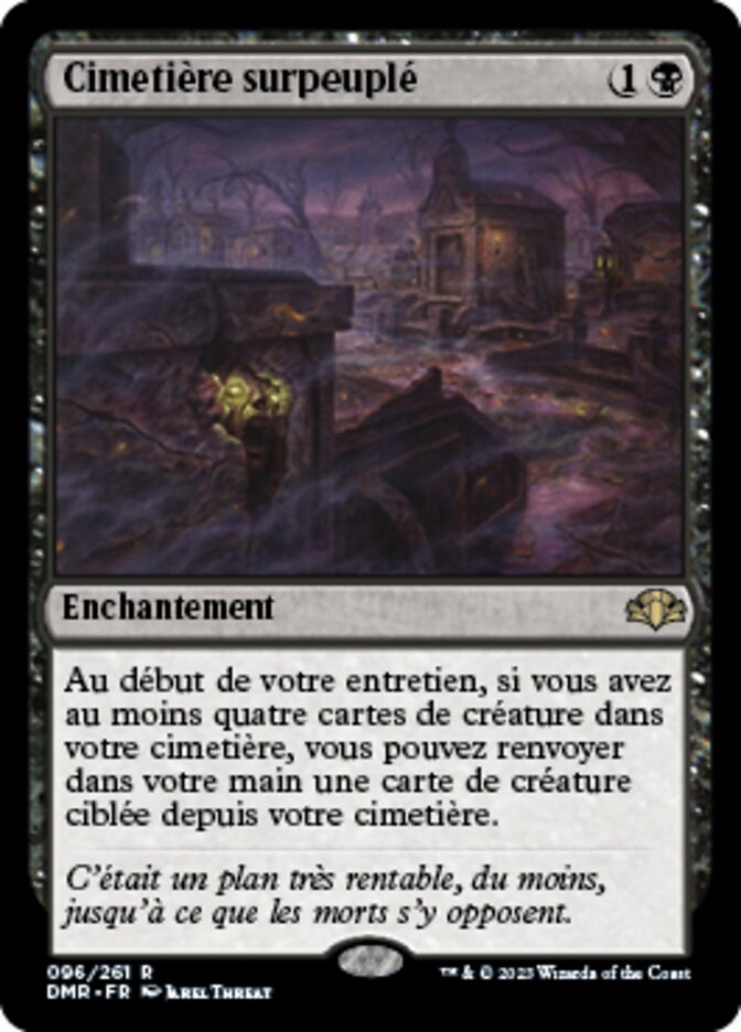 image Cimetière surpeuplé