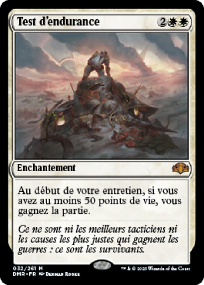 image Test d'endurance