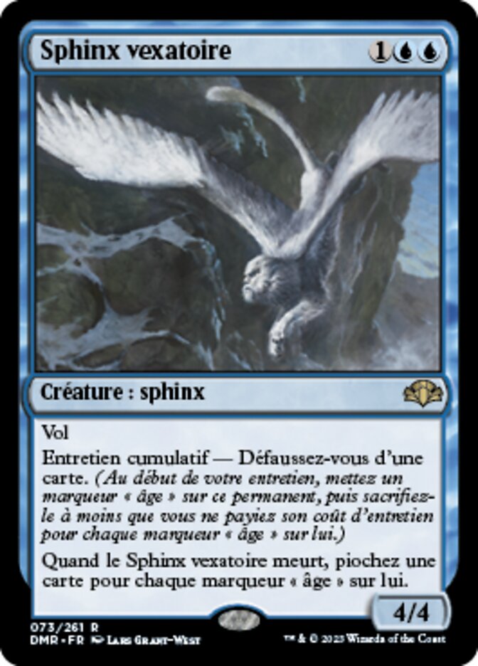 image Sphinx vexatoire