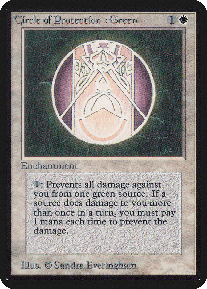 image Circle of Protection: Green