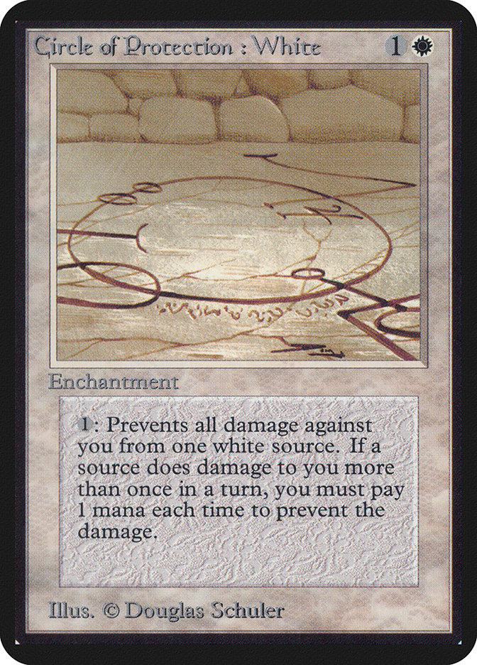 image Circle of Protection: White
