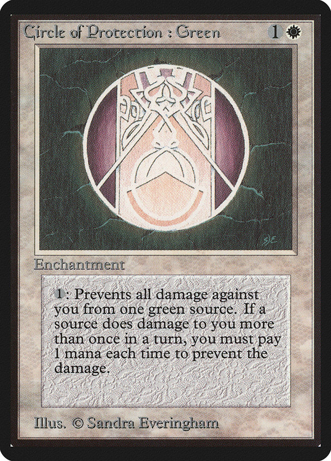 image Circle of Protection: Green