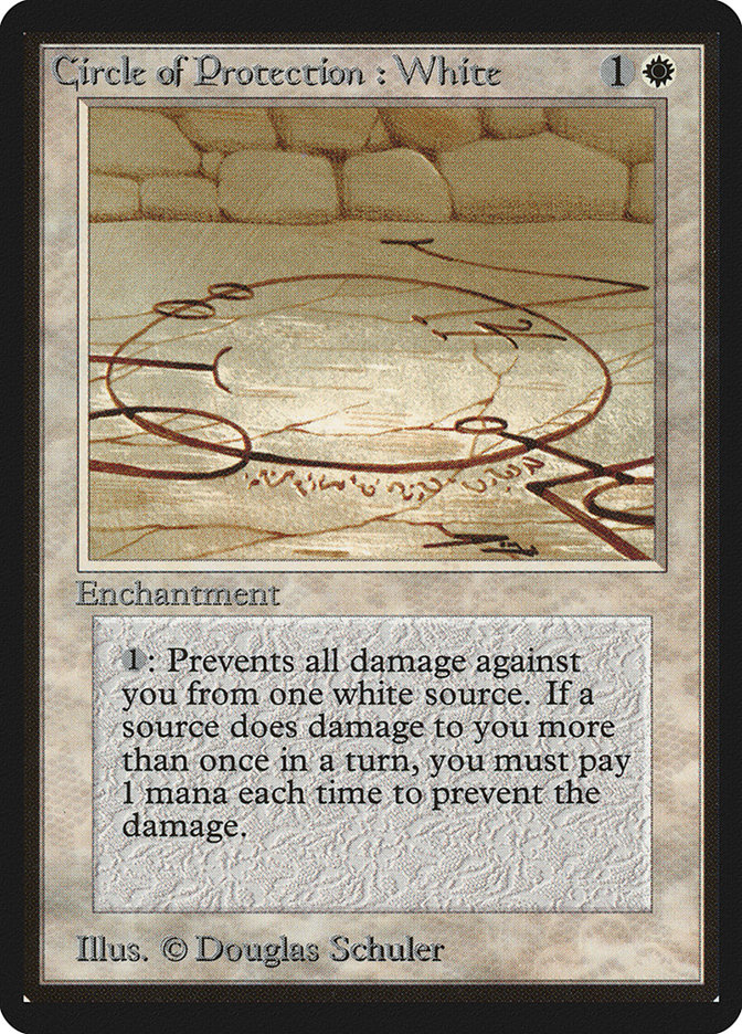 image Circle of Protection: White