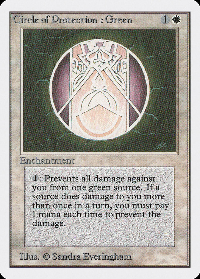 image Circle of Protection: Green