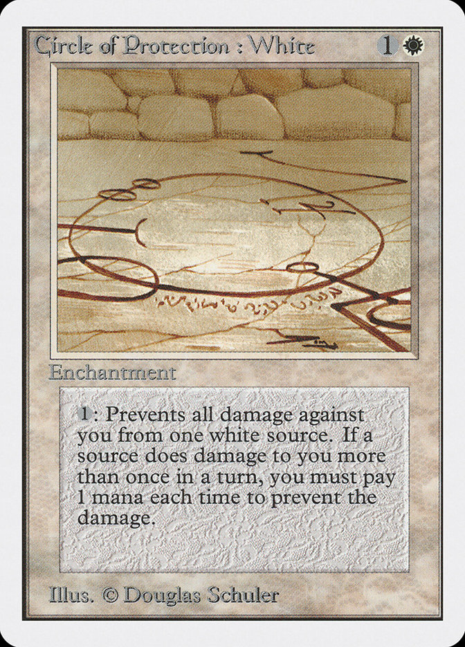 image Circle of Protection: White