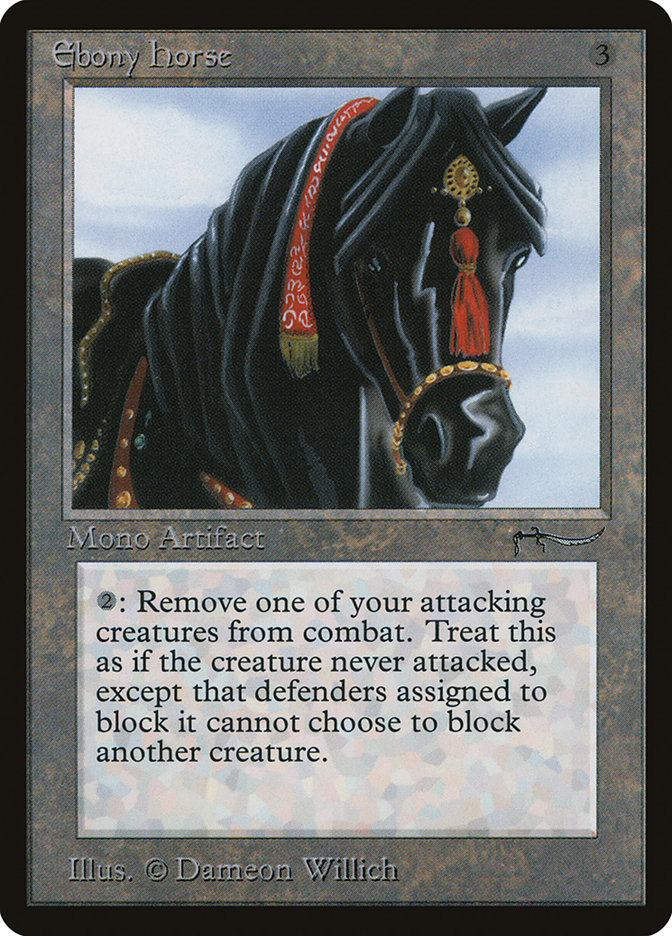 image Ebony Horse