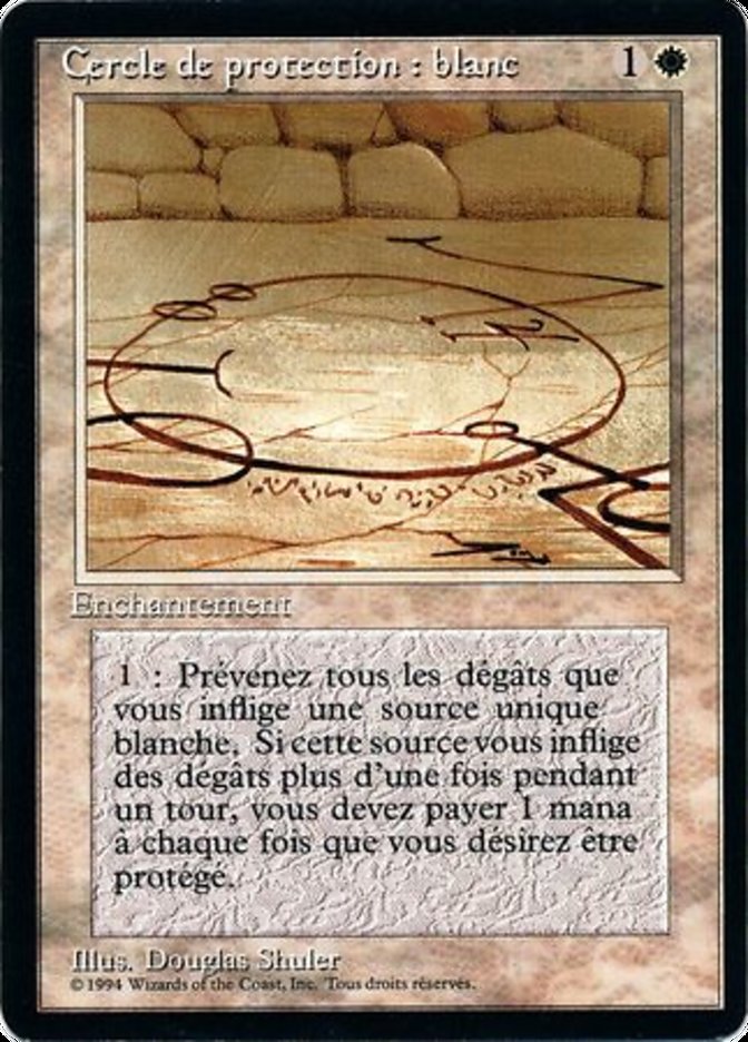 image Cercle de protection : blanc