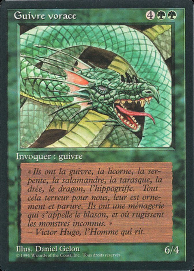 image Guivre vorace
