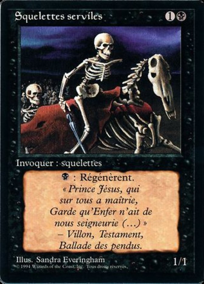 image Squelettes serviles