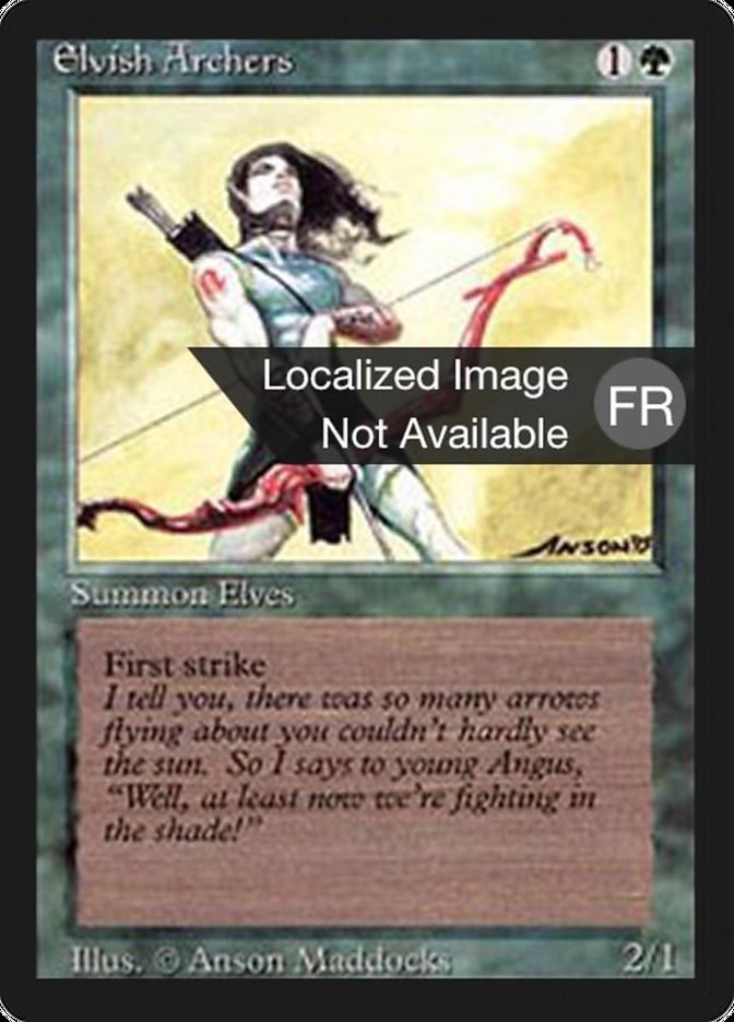 image Archers elfes