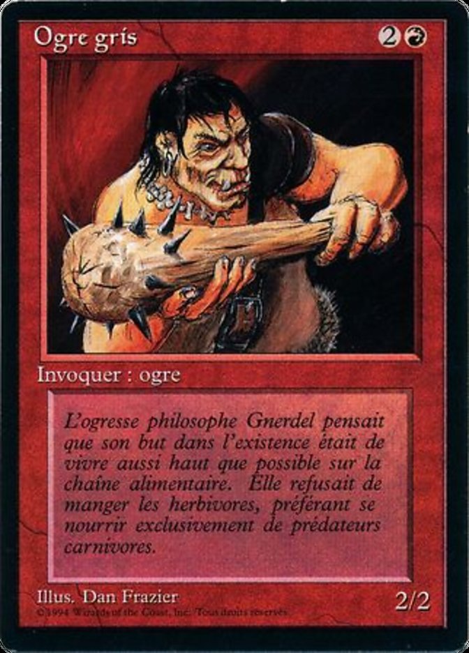 image Ogre gris