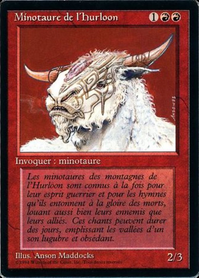 image Minotaure de l'Hurloon