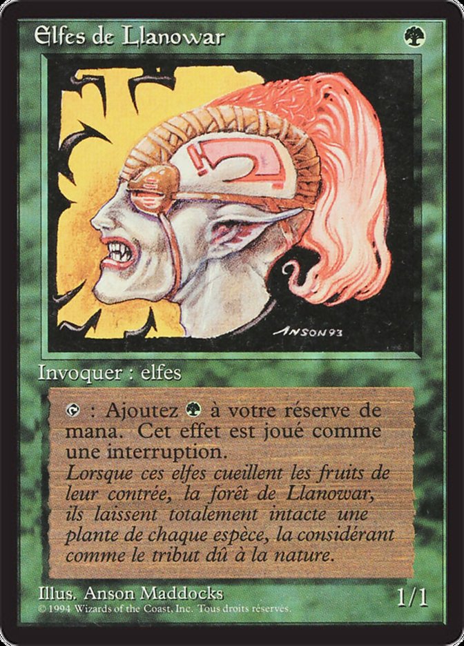 image Elfes de Llanowar