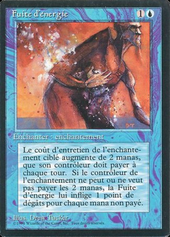 image Fuite d'énergie