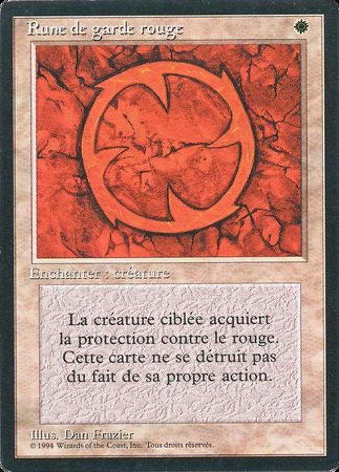 image Rune de garde rouge