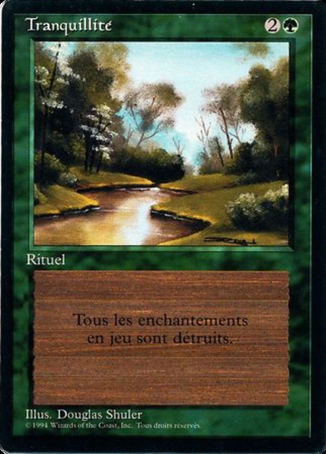 image Tranquilité