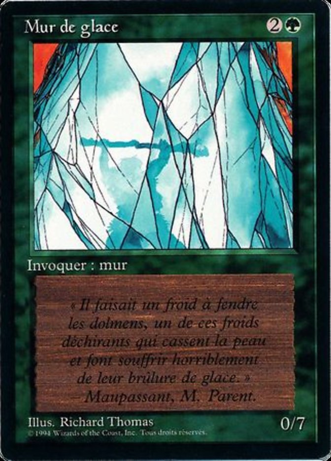 image Mur de glace